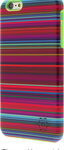Nanette Lepore - Laser Stripe Hard Shell Case for Apple° iPhone° 6 Plus and 6s Plus - Multicolor Stripes