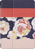 Isaac Mizrahi New York - Folio Case for Apple® iPad® Air and iPad Air 2 - Navy/Pink/White/Yellow - Image 1