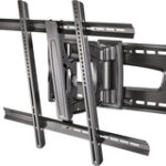 Rocketfish™ - Full-Motion TV Wall Mount for Most 40" - 65" Flat-Panel TVs - Extends 10.2" - Black