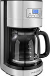 Insignia™ - 12-Cup Coffeemaker - Stainless-Steel/Black