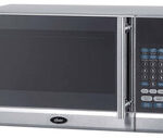 Oster - 0.7 Cu. Ft. Compact Microwave - Silver