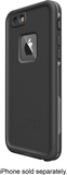 LifeProof - FRE Hard Case for Apple® iPhone® 6 - Black - Image 1