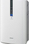 Sharp - Plasmacluster Ion Air Purifier with Humidifier - White