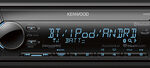 Kenwood - CD - Built-In Bluetooth - Apple® iPod®- and Satellite Radio-Ready - In-Dash Receiver - Black