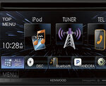 Kenwood - 6.2" - CD/DVD - Built-in Bluetooth - Apple® iPod®-Ready - In-Dash Receiver - Gloss Black