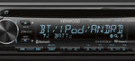Kenwood - CD - Built-In Bluetooth - Apple® iPod®-Ready - In-Dash Receiver - Black