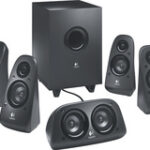 Logitech - Z506 5.1 Surround Sound Speakers (6-Piece) - Black