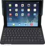Logitech - Type+ Keyboard Case for Apple® iPad® Air - Carbon Black