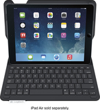 Logitech - Type+ Keyboard Case for Apple® iPad® Air - Carbon Black - Image 1