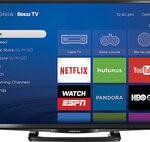 Insignia™ - 32" Class (31.5" Diag.) - LED - 1080p - Smart - HDTV Roku TV - Black