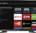 Sharp - 43" Class (42.6" Diag.) - LED - 1080p - Smart - HDTV Roku TV - Black