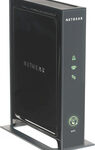 NETGEAR - Universal Wi-Fi Range Extender with 4-port Ethernet Switch - Black