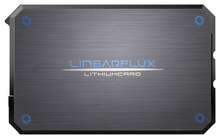 Linearflux - LithiumCard HyperCharger Micro USB Battery Charger - Titanium/Blue - Image 1