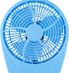 Insignia™ - 9" Table Fan - Blue