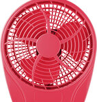 Insignia™ - 9" Table Fan - Red