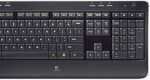 Logitech - MK520 Wireless Keyboard and Mouse Combo - Black