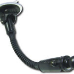 Arkon - Windshield Mount for Select Garmin nüvi and Streetpilot GPS - Black