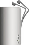 myCharge - Hub 9000 Rechargeable Power Bank - Silver