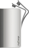 myCharge - Hub 9000 Rechargeable Power Bank - Silver - Image 1