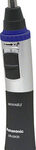 Panasonic - Nose and Facial Hair Trimmer - Black/Stainless/Blue