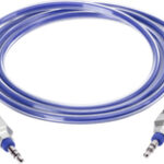 Griffin Technology - Survivor AUX 4' Auxiliary Audio Cable - Blue