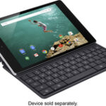 HTC - Keyboard Folio Case for Google Nexus 9 Tablets - Black