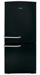 GE - Artistry Series 20.3 Cu. Ft. Bottom-Freezer Refrigerator - Black
