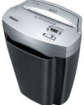 Fellowes - Powershred W-11C 11-Sheet Crosscut Shredder - Black/Silver