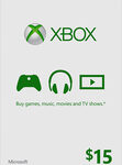 Microsoft - $15 Xbox Gift Card