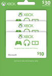 Microsoft - $10 Xbox Gift Card (3-Pack)