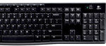 Logitech - MK270 Wireless Keyboard and Mouse - Black