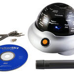 Elenco - Science Tech Talking Galaxy Planetarium with Night-Light - Gray