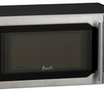 Avanti - 0.7 Cu. Ft. Compact Microwave - Black/Stainless Steel