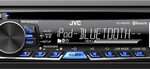 JVC - CD - Built-In Bluetooth - Apple® iPod®-Ready - In-Dash Receiver with Detachable Faceplate - Black