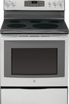GE - 30" Self-Cleaning Freestanding Electric Range - Stainless Steel
