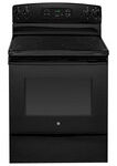 GE - 30" Freestanding Electric Range - Black