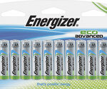 Energizer - EcoAdvanced AA Batteries (12-Pack) - Multi