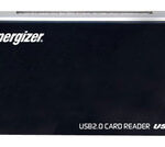 Energizer - 64-in-1 USB 2.0 Memory Card Reader/Writer - Black