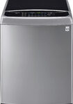 LG - 4.9 Cu. Ft. 12-Cycle High-Efficiency Top-Loading Washer - Graphite Steel