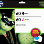 HP - 60 2-Pack Ink Cartridges - Black/Cyan/Magenta/Yellow