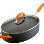 Rachael Ray - 5-Quart Sauté Pan - Orange