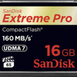 SanDisk - Extreme Pro 16GB CF Memory Card - Black