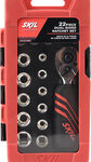 Skil - 22-Piece Dual-Sided Ratchet and Socket Set - Multi