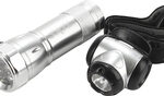 Skil - 9-LED Flashlight and Mini Headlamp