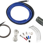 Kicker - P-Series Power Kit for Most Aftermarket Amplifiers - Blue/Gray