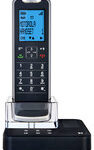 Motorola - MOTO-IT6 DECT 6.0 Cordless Phone with Digital Answering System - Silver/Black