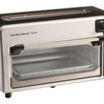 Hamilton Beach - Toastation 2-Slice Extra-Wide-Slot Toaster and Oven - Black and Brushed Stainless Steel