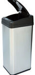 iTouchless - 13-Gal. Touchless Trash Can - Stainless-Steel