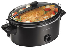Hamilton Beach - Stay or Go 6-Quart Slow Cooker - Black - Image 1