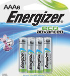 Energizer - EcoAdvanced AAA Batteries (6-Pack) - Multi